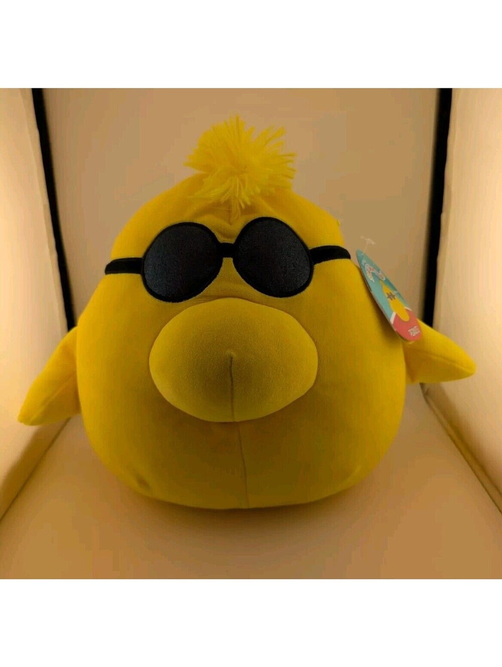 Woodstock Squishmallow Peanuts New Tags Yellow Plush Stuffed Animal 10"